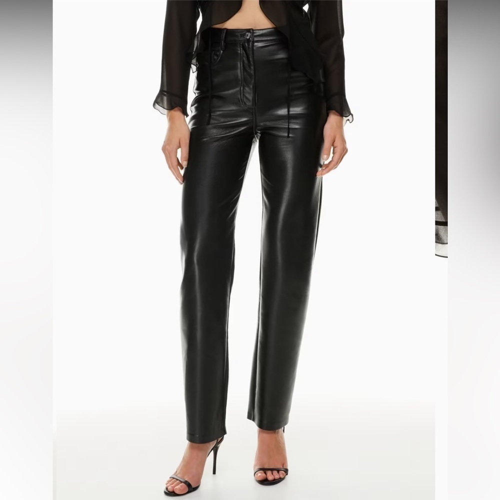 Wilfred Black Straight Leg Pants